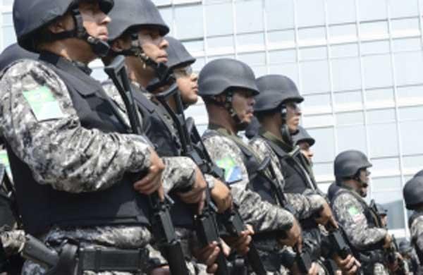Policiais são treinados para atuar nas fronteiras (Agência Brasil)