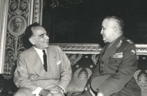 Get&uacute;lio Vargas, Gaspar Dutra (Arquivo Nacional)