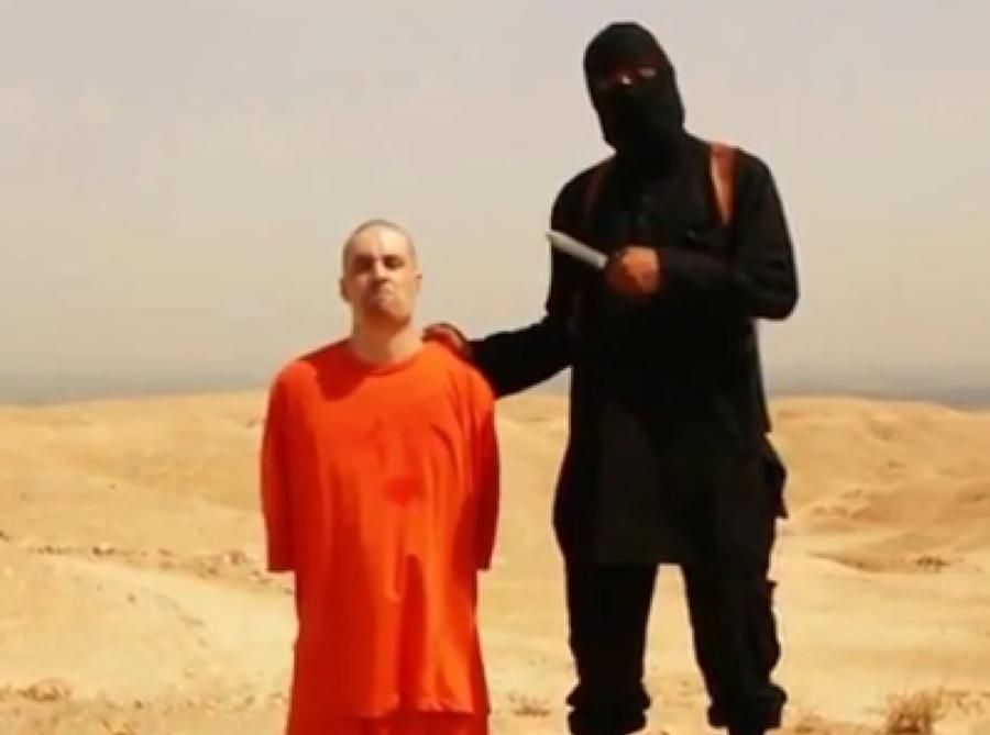 Jornalista, norte-americano, James Foley, foi, decapitado, grupo islamista, ref&eacute;m, grupo extremista Estado Isl&acirc;mico (Captura de vídeo)