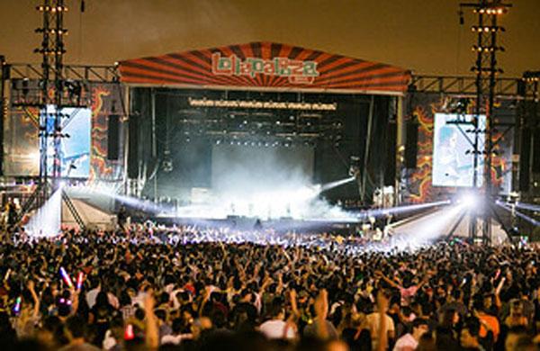 Imagem do festival realizado em S&atilde;o Paulo no ano passado (Reprdu&ccedil;&atilde;o Site Lollapalooza)