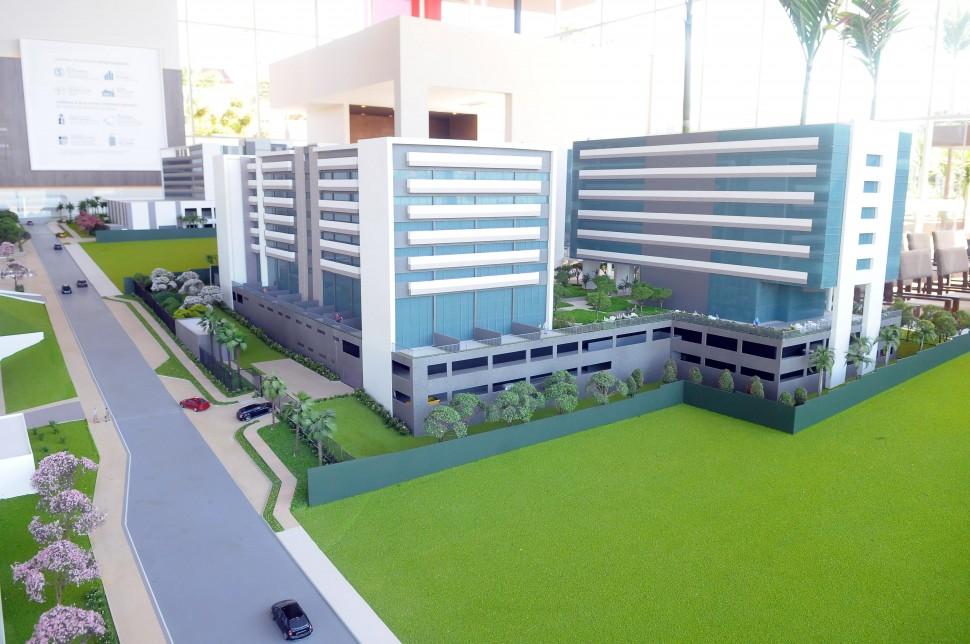 Est&aacute; prevista a constru&ccedil;&atilde;o de centro de conven&ccedil;&otilde;es e dois hot&eacute;is, al&eacute;m de escrit&oacute;rios e lojas ( Divulgação)