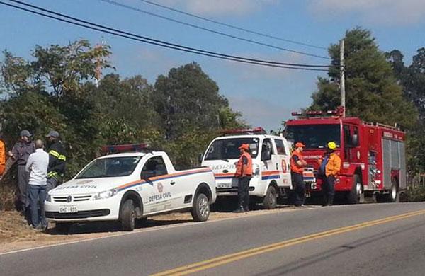 Inc&ecirc;ndio em Vinhedo (Divulgação)