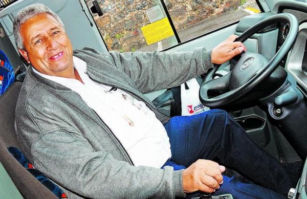 Luis Carlos de Moraes, motorista profissional: para mim ser motorista &eacute; uma paix&atilde;o, gosto do que fa&ccedil;o ( Antonio Trivelin/ Gazeta de Piracicaba )