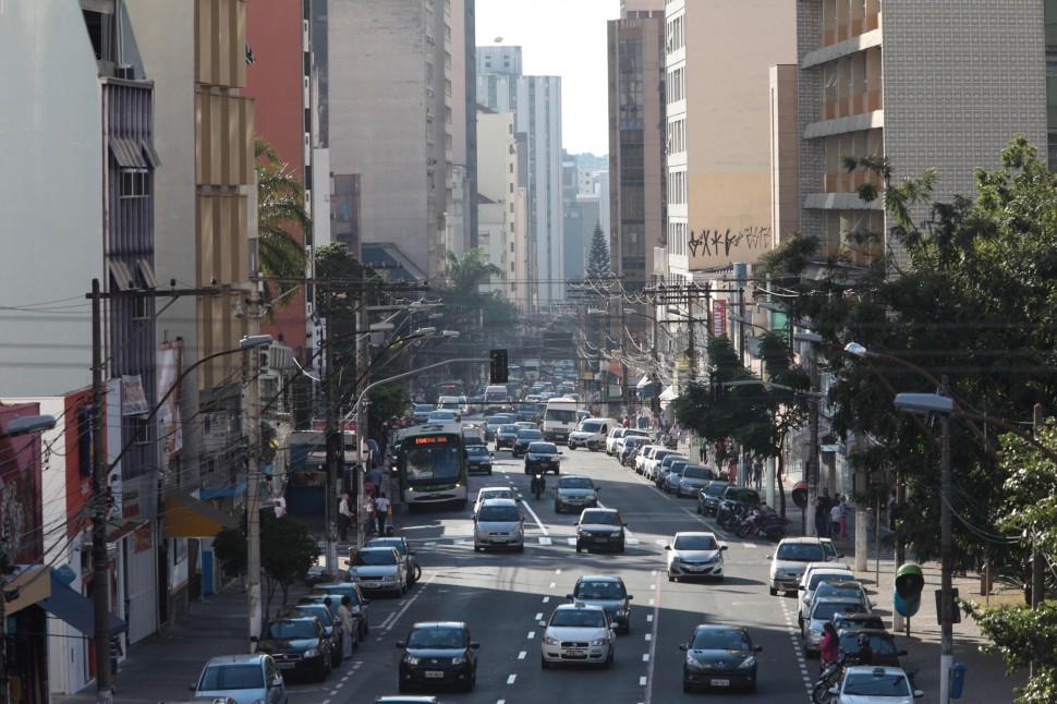 Avenida Francisco Glic&eacute;rio dever&aacute; ser revitalizada   ( Gustavo Tilio/ Especial para a AAN)