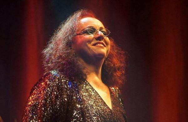 A grande dama da m&uacute;sica Cida Moreira - que tamb&eacute;m se faz conhecer como 'A Dama Indigna' ( Divulgação)