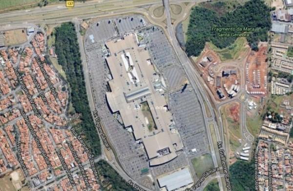 Parque linear come&ccedil;a no Alto Taquaral e vai at&eacute; Bar&atilde;o Geraldo ( Reprodução/Google Maps)