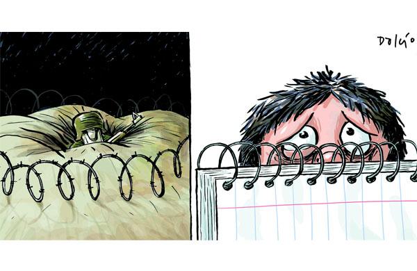 Charge de Dalcio ( Divulgação)