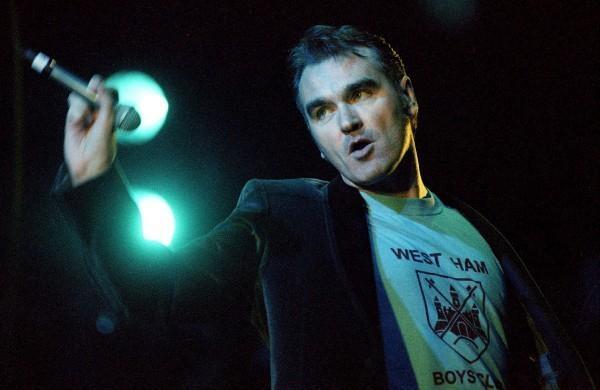 O brit&acirc;nico Morrissey, de 55 anos, um dos grandes poetas do rock ( Divulgação)