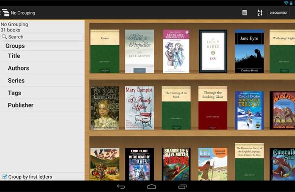 App Calibre est&aacute; dispon&iacute;vel gratuitamente no Google Play ( Divulgação)