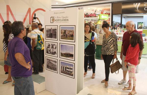 Exposi&ccedil;&atilde;o fotogr&aacute;fica mostra o desenvolvimento da cidade de Hortol&acirc;ndia (Divulgação)