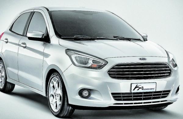 Lan&ccedil;amento tamb&eacute;m introduzir&aacute; uma nova nomenclatura para a fam&iacute;lia do compacto Ford. Ka ser&aacute; a designa&ccedil;&atilde;o espec&iacute;fica da vers&atilde;o hatch, enquanto que o sed&atilde; vai se chamar Ka+ ( Divulgação)