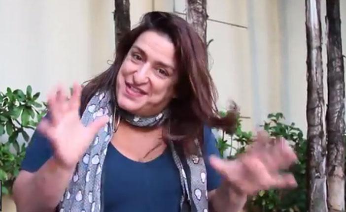 Grace Gianoukas fala ao Caderno C (Reprodução)