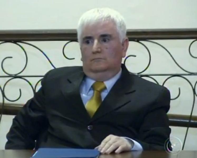 O vereador Marcos Pinto de Camargo (PSDB), o Marquinhos da Ciretran, voltou ao cargo (Captura de vídeo)