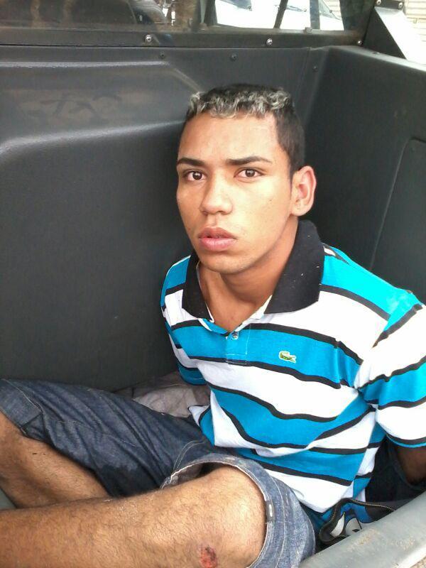 Lucas Alisson Rodrigues, de 19 anos, que foi preso, j&aacute; tinha passagem na pol&iacute;cia pelo mesmo crime ( Divulgação)
