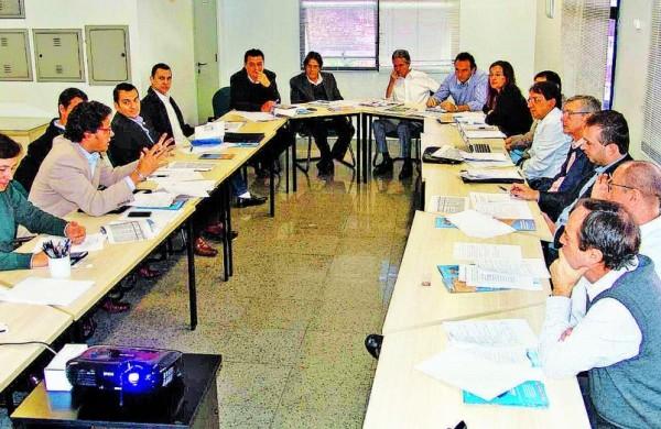Reuni&atilde;o de representantes das nove regionais do Ciesp, que inclui as empresas instaladas nas Bacias do PCJ ontem ( Divulgação)