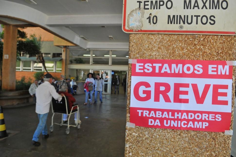 Greve de funcion&aacute;rios da Unicamp prejudica atendimento no Hospital das Clinicas ( César Rodrigues/AAN)