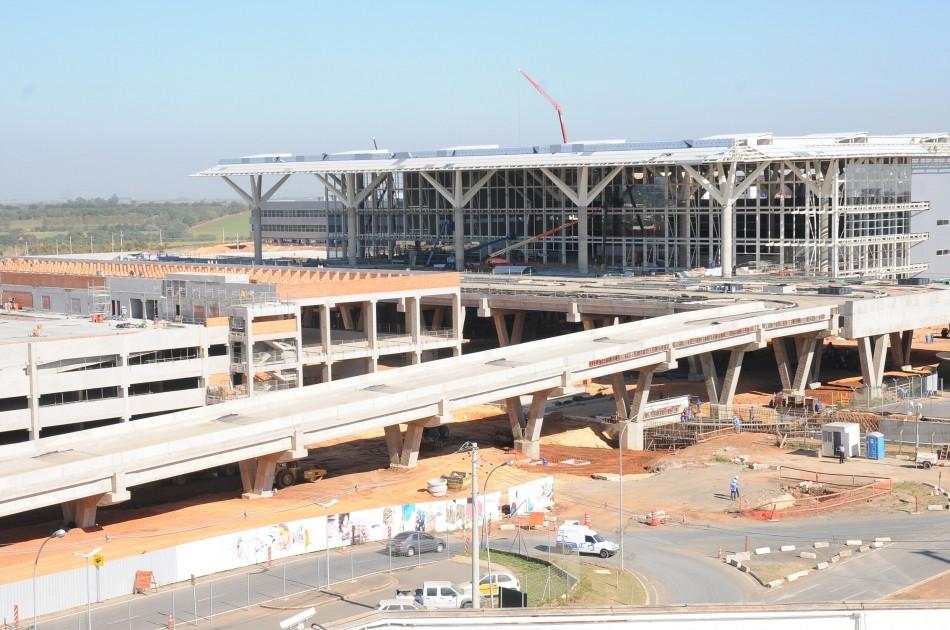 Obras no Aeroporto de Viracopos foram retomadas parcialmente ( Carlos Sousa Ramos/AAN)