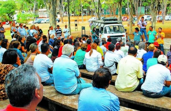 Assembleia que definiu pela greve na &uacute;ltima sexta-feira na Unicamp ( Divulgação)