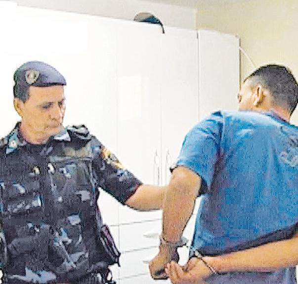 Guardas municipais flagraram o acusado na casa da v&iacute;tima e o prenderam. Em seguida, ele foi levado at&eacute; o plant&atilde;o da Delegacia de Pol&iacute;cia ( Divulgação/GM de Piracicaba)
