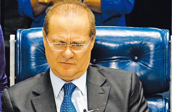 Calheiros diz buscar converg&ecirc;ncia sobre CPI da Petrobras ( Cedoc/RAC)