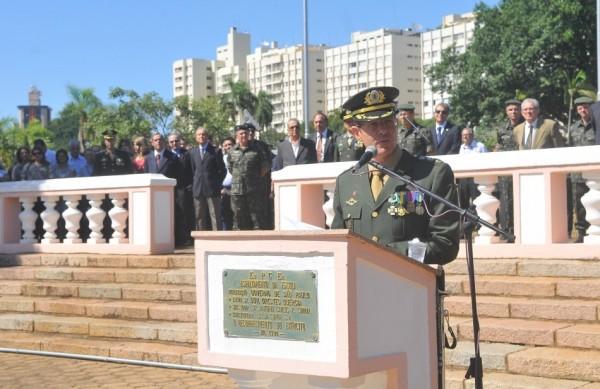 Todo oficial brasileiro tem que passar por Campinas obrigatoriamente, explica o coronel Jorge Antonio Smicelato (foto) ( César Rodrigues/AAN)