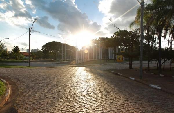 Espa&ccedil;o na Lagoa onde a Prefeitura quer instalar est&aacute;tua de Eus&eacute;bio (Leandro Ferreira/AAN)