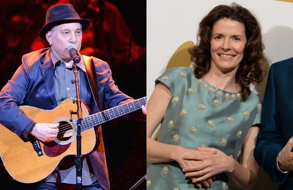 Paul Simon e sua esposa, Edie Brickel, foram presos neste fim de semana ap&oacute;s uma briga e depois liberados (AFP)