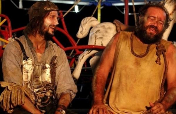 Cena da com&eacute;dia brasileira 'Minutos Atr&aacute;s', de Caio S&oacute;h ( Divulgação)