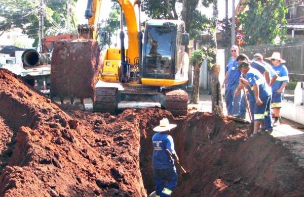 Foram instalados 768 tubos de 6 metros de extens&atilde;o cada ( Divulgação)