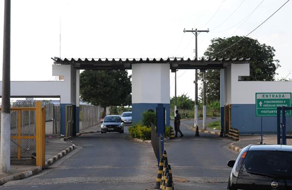 Entrada do do Centro de Deten&ccedil;&atilde;o Provis&oacute;rio (CDP) de Hortol&acirc;ndia ( Divulgação)