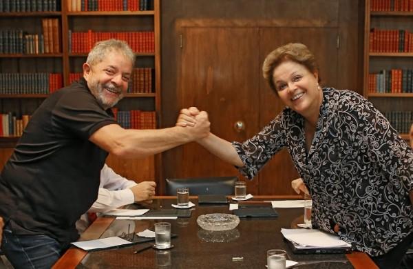 Com a presidenta Dilma eu troco ideias, n&atilde;o dou conselhos, disse (Ricardo Stuckert/Instituto Lula)