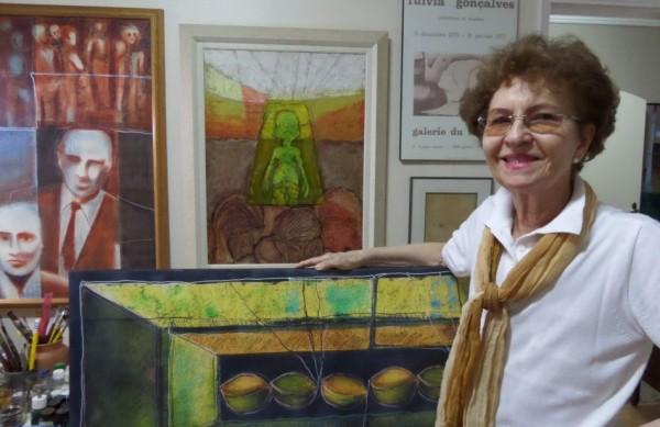 F&uacute;lvia Gon&ccedil;alves realiza a exposi&ccedil;&atilde;o 'Sementes e Eternidade' ( Divulgação)