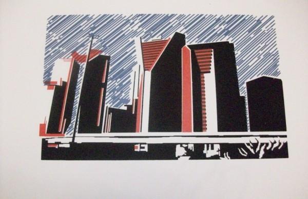 Uma das obras que integram a exposi&ccedil;&atilde;o 'Eu Gravo - Eles Gravaram', em cartaz em Campinas at&eacute; 28 de mar&ccedil;o ( Divulgação)