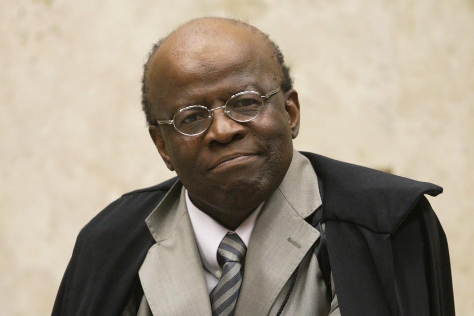 O presidente do Supremo Tribunal Federal, Joaquim Barbosa (Divulgação/STF)