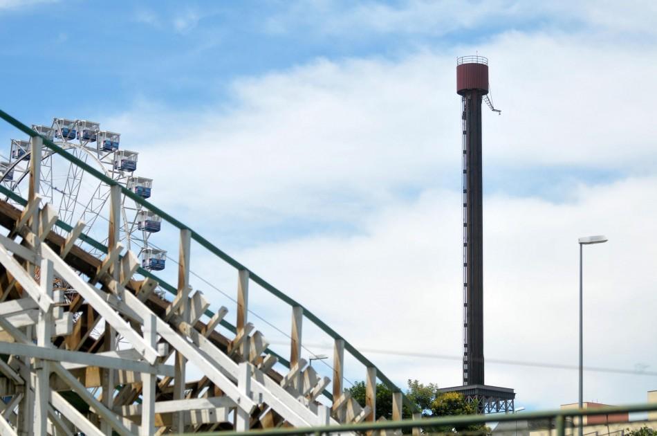 O brinquedo La Tour Eiffel, no Hopi Hari, está fechado desde acidente  (Cedoc/RAC)