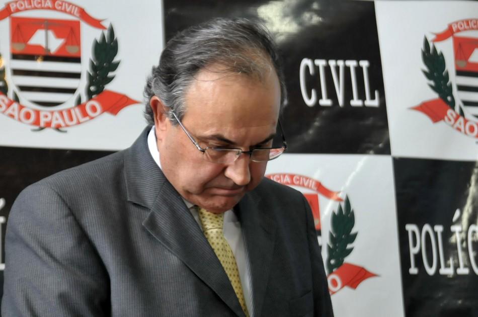 Grella diz que veio a Campinas para dar satisfação à população sobre a participação de PMs na chacina ( Leandro Ferreira/AAN)
