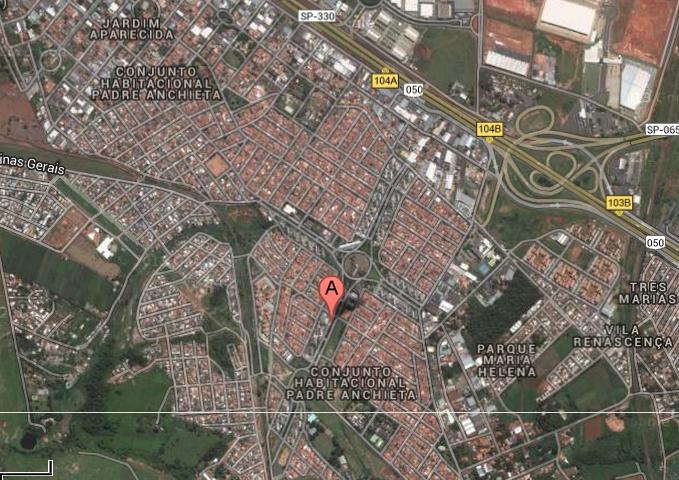 Vota&ccedil;&otilde;es da Macrozona 9 permitir&aacute; a regulariza&ccedil;&atilde;o de &aacute;reas e desenvolvimento da regi&atilde;o da Aparecidinha (Captura de imagem/ Google Maps)