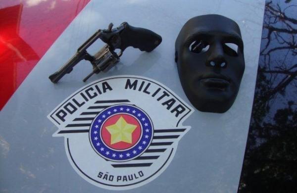 A arma foi roubada de uma empresa de seguran&ccedil;a do munic&iacute;pio de S&atilde;o Paulo ( Divulgação)
