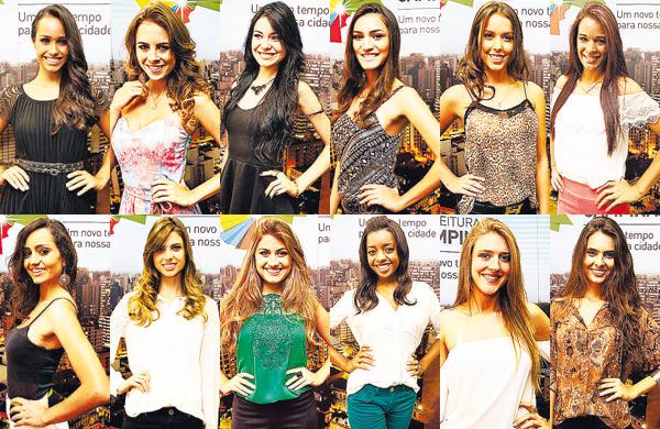 Entre as 12 belas, s&oacute; uma ser&aacute; miss Campinas ( Janaína Ribeiro/Especial a AAN )