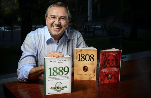 O escritor Laurentino Gomes, autor dos livros '1889', '1808' e '1822' ( Divulgação)
