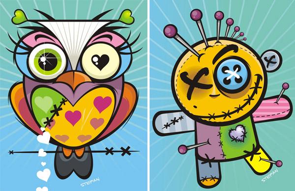 O ilustrador tenta brincar com imagens povoam o imaginário infantil ( Divulgação)