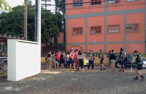 Local onde aconteceu rodada de negociação entre universitários e a direção da Unicamp (Thiago Fonseca/AAN)