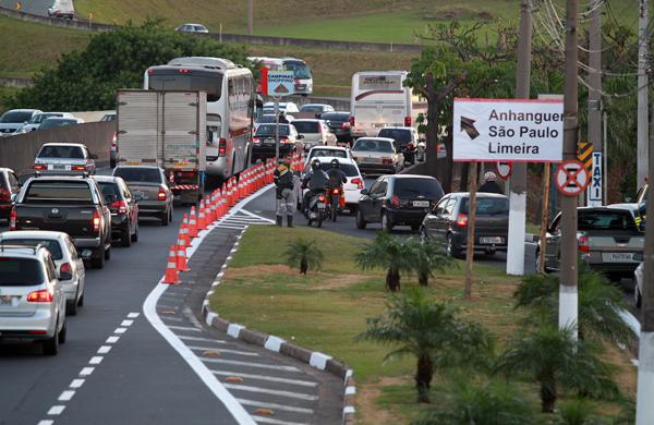 Ligação das rodovias Santos Dumont e Anhanguera ( Leandro Ferreira/AAN)