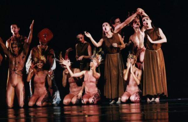 Cena do espetáculo ?Coisas do Brasil?, do Ballet Stagium ( Divulgação)