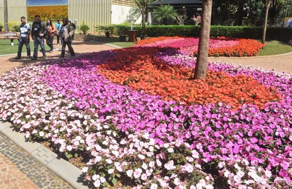 Atrações na Expoflora na exposição que abre dia 30 ( Dominique Torquato/AAN)