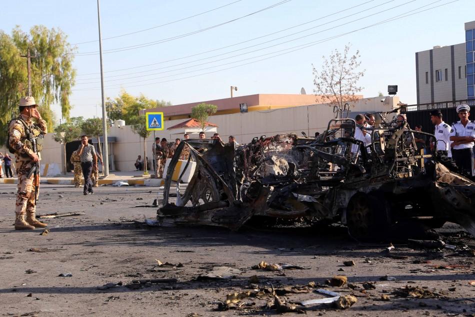 Entre os alvos está a sede do serviço de segurança de Arbil, no Curdistão (France Press)