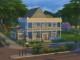 Reprodução de mansão criada em gameplay do jogo The Sims 4 (Reprodução)