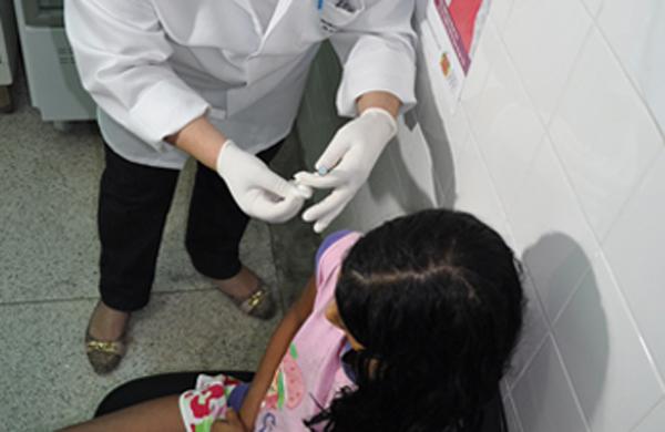 A campanha da vacinação contempla, em 2013, meninas nascidas em 2002 ( Divulgação)