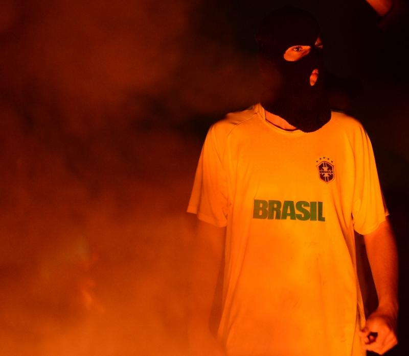 Imagens do protesto desta quinta-feira (20) (Agência Brasil)