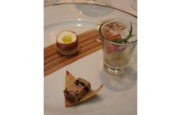 Saborosos aperitivos deram início à refeição (Toque de Chef/Blog)